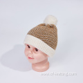 Children's knitted beanie hat